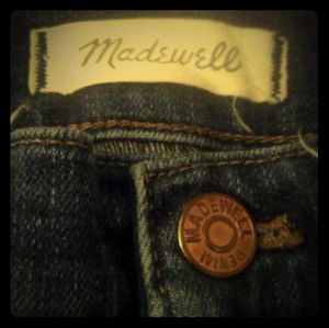 Madewell  High Waist Cropped Jeans